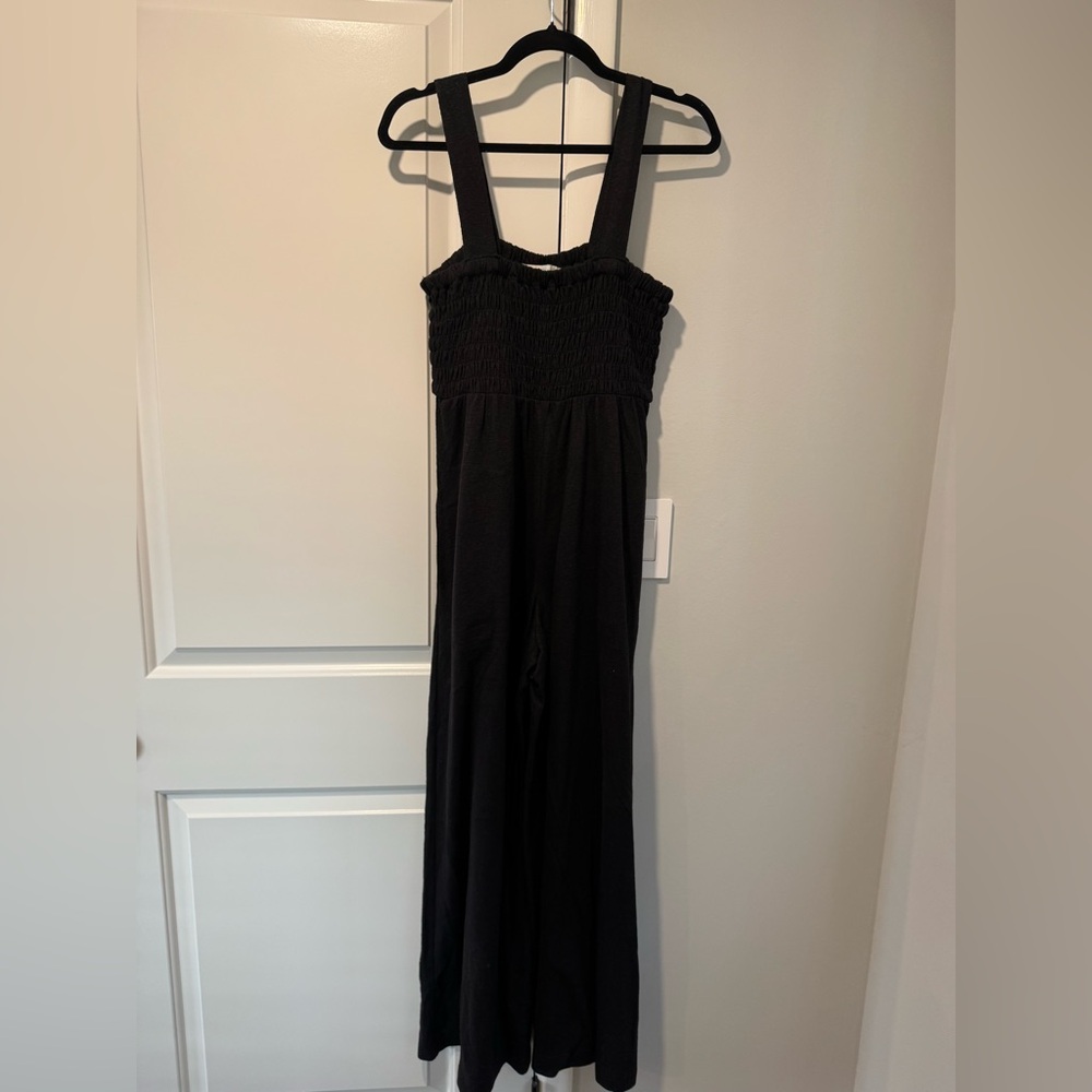 Free People Midnight Wide-Leg Jumpsuit - Picture 2 of 5